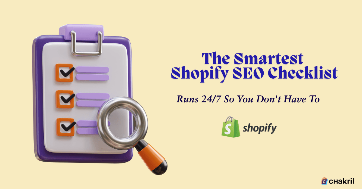 12 SEO Checklist Items to Optimize Your Shopify Blog Like a Pro