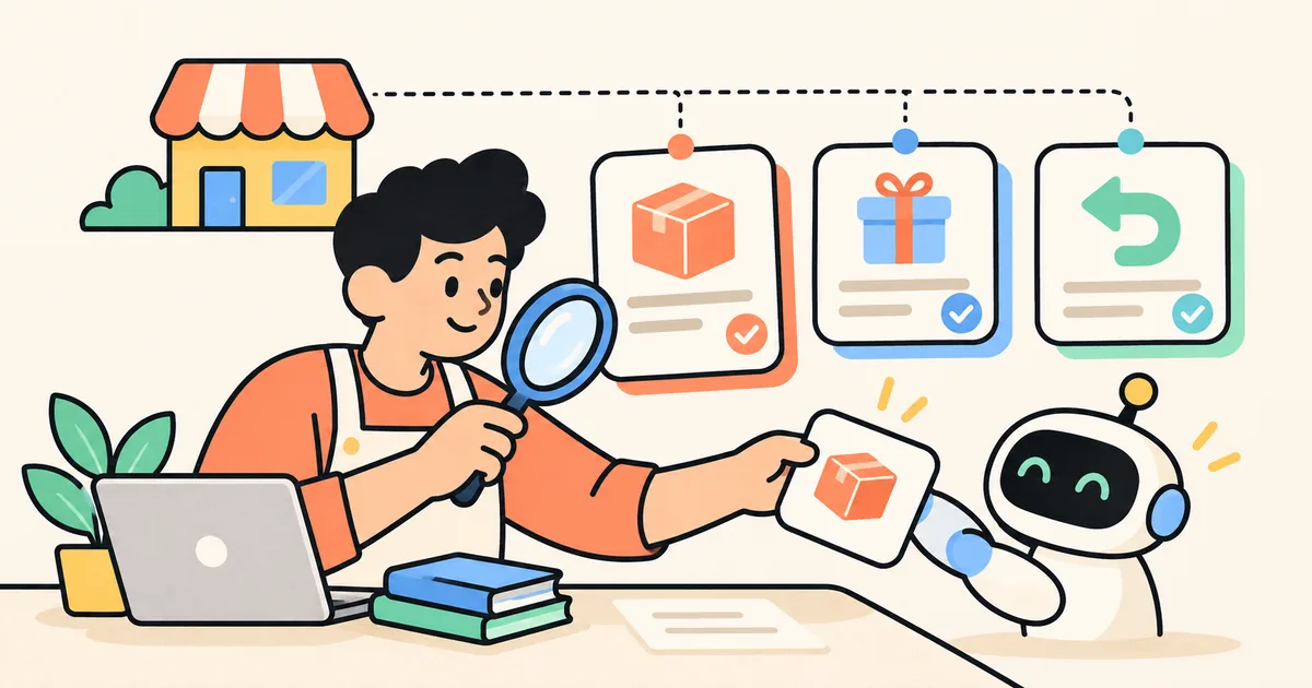 Shopify Knowledge Base in Admin: Review Your Store Facts