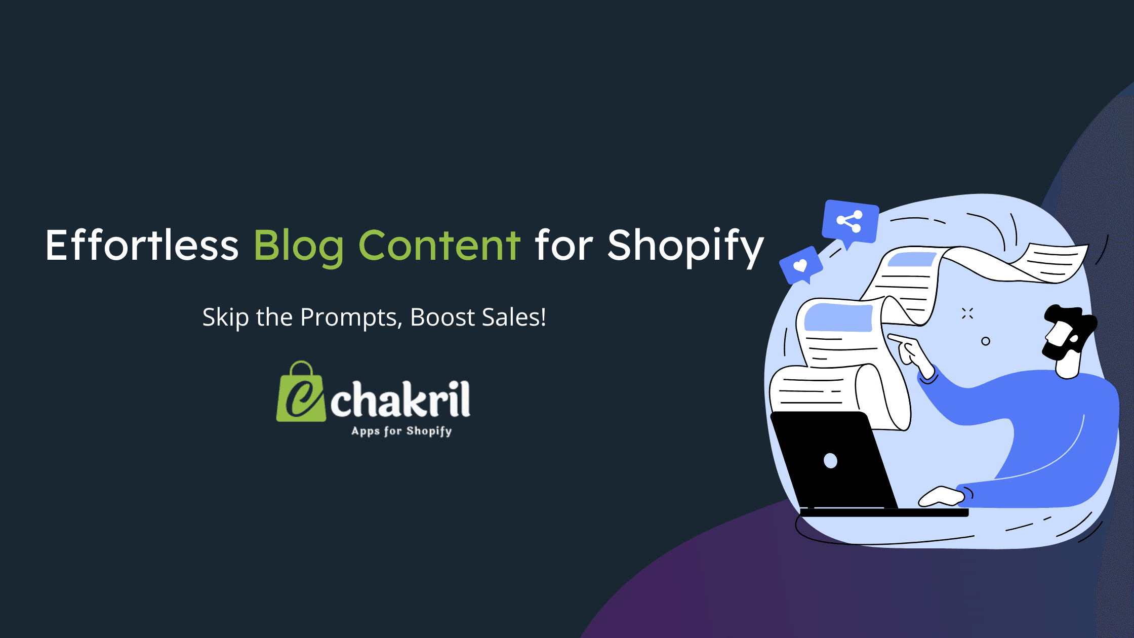 Stop Wasting Hours on ChatGPT Prompts: The Shopify Merchant's Secret to Effortless Blog Content